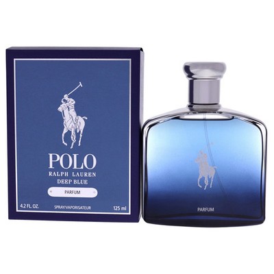 NEW Ralph Lauren Polo Deep Blue for Men - 4.2 oz Parfum Spray/100%AUTHENTIC