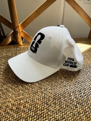 FIFA World Cup 2026 White Flex Fit Hat Spandex Polyester