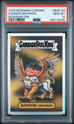 2025 Bowman Chrome Konnor Griffin Gryphon #BGP-34 GPK PSA 10