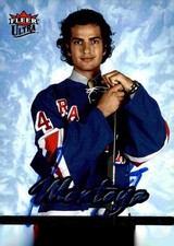 Al Montoya - Signed 2005-06 Fleer Ultra Rookie Card #231. rookie card picture