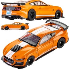 AFX Ford Mustang GT500 Twister Orange HO Scale Slot Car MegaG Plus