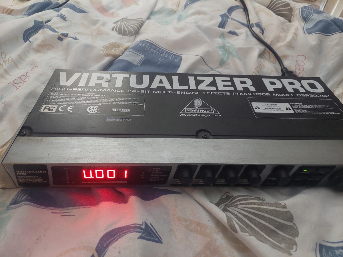 Behringer Virtualizer Pro DSP2024P Multi-Engine Effects Processor