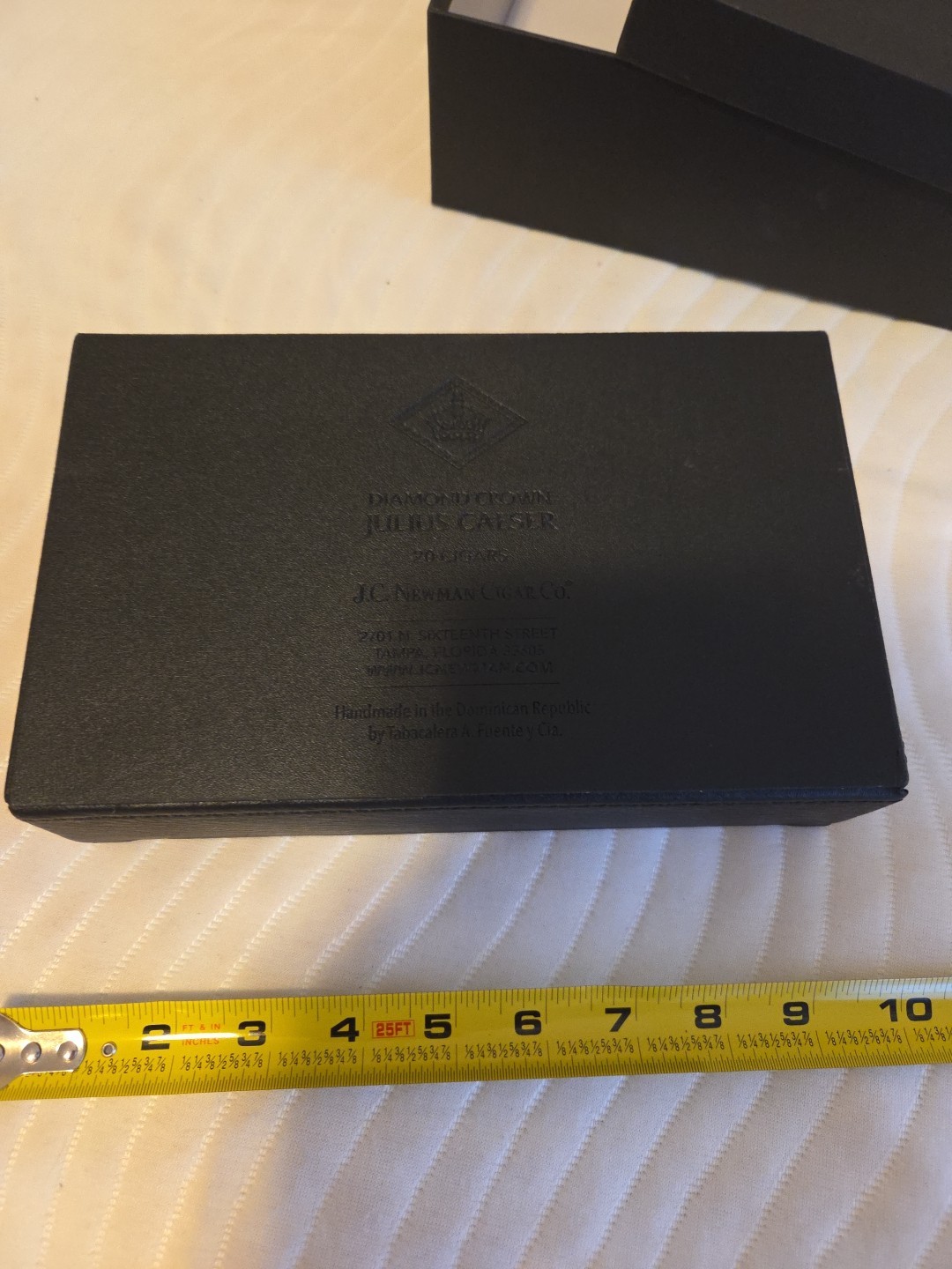 Julius Caeser Diamond Crown Robusto Cigar Box -- Brand New (w/Protective Box)