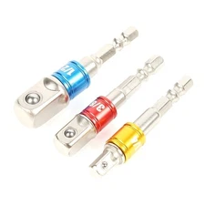 Square Socket Adapter Hex Shank Drill Bit Drill Extension Socket Adapter Bit