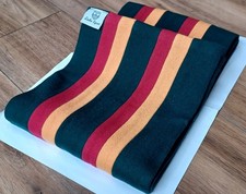VINTAGE LUKE EYRES CAMBRIDGE UNIVERSITY STRIPED SCARF IVY LEAGUE/MOD/PREPPY
