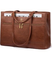 Image of Women Laptop Bag 15.6 Inch Leather
