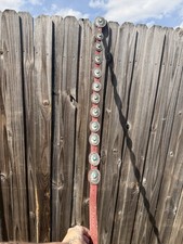 Vintage Navajo Turquoise  Sterling Silver Concho Belt