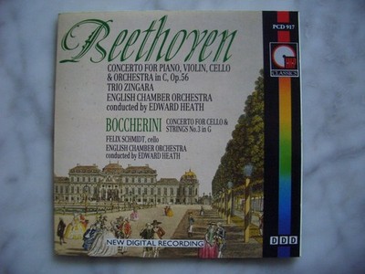 ENGLISH CHAMBER ORCHESTRA ( Beethoven Concerto for Piano, Violin , Cello & (CD)