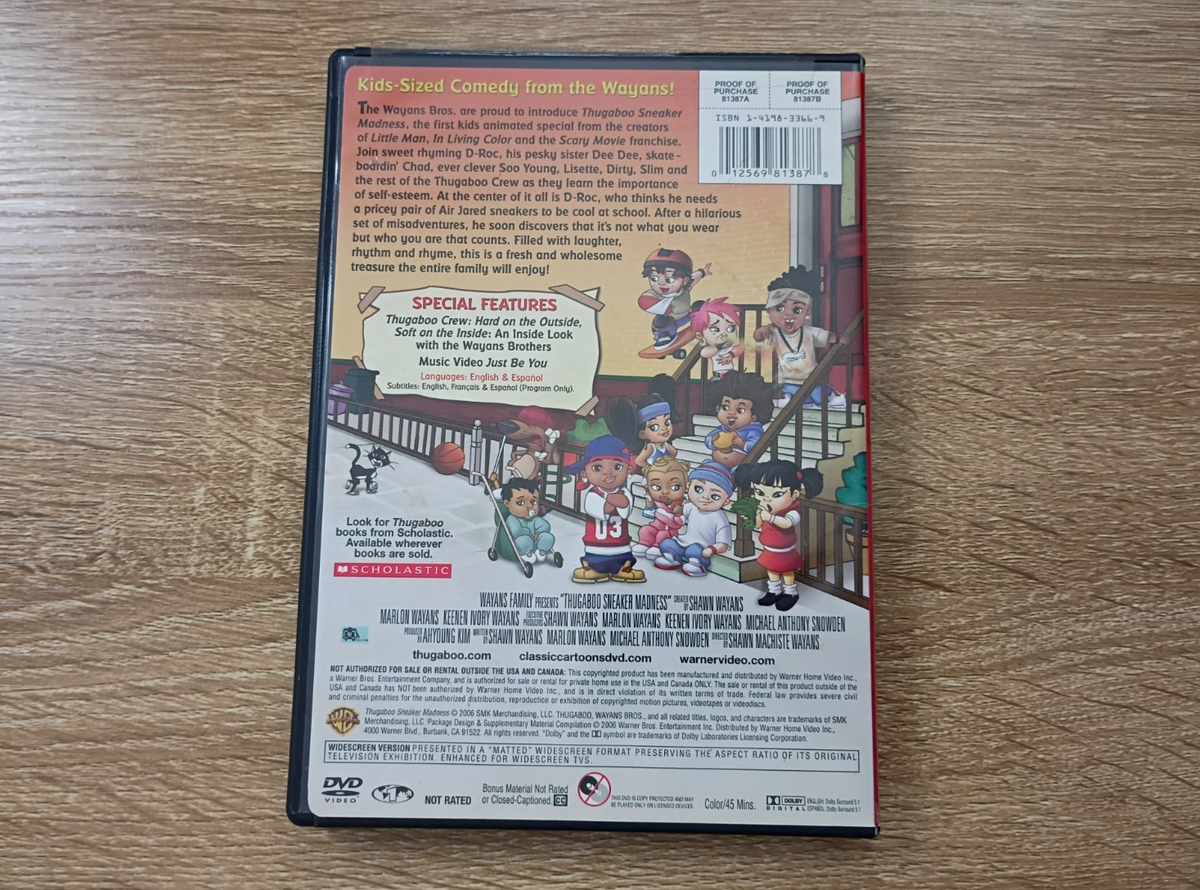 Wayans Family Presents: Thugaboo Sneaker Madness (DVD, 2006