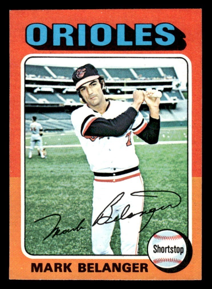 1975 Topps Mini Baseball #74 Mark Belanger NM/MT *e1