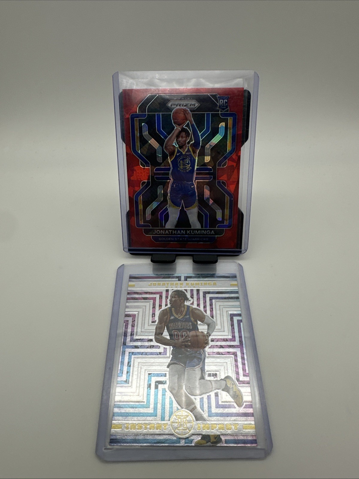 2021-22 Panini Prizm - Jonathan Kuminga #307 Ice Prizm (RC)