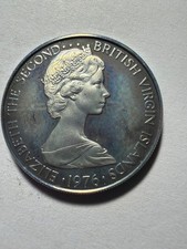 1976 British Virgin Islands 10 Cents coin