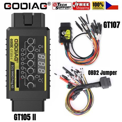 GODIAG GT105+GT107 Gearbox EC-U Data Read/Write Adapter&Full Protocol OBD Jumper