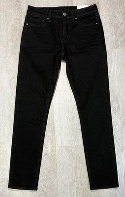 American Eagle AE 24/7 Flex Plus Athletic Skinny Jeans Mens 30x30 Black Stretch