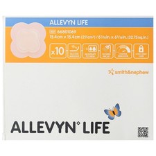 case of 60ea Allevyn 66801069 Life Dressing bandages 6 3/4" x 6 7/8"