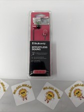 Skullcandy JIB In-Ear Earbud w/Mic Model :S2DUYK - Pink New