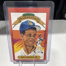 1990 Donruss Diamond Kings Ken Griffey Jr Seattle Mariners Card #4
