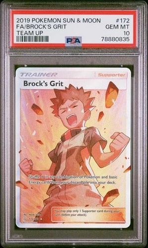 Brock's Grit FA #172 PSA 10