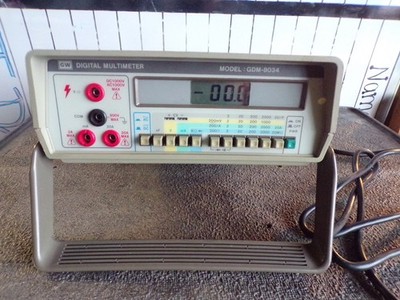 GW Digital Multimeter Model GDM-8034