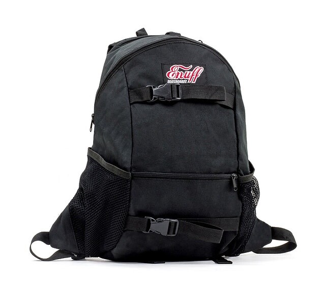 Mochila Enuff Skateboard Carrying Skate Pack - Negra - ¡OFERTA FUE DE £40!