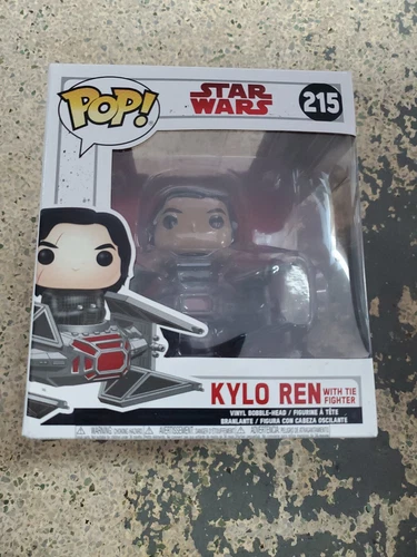 Funko Pop! Star Wars Kylo Ren With Tie Fighter #215 Vinyl Figure