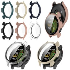 Tempered Glass Full Screen Protector Case For Garmin Approach S50 Smart Watch