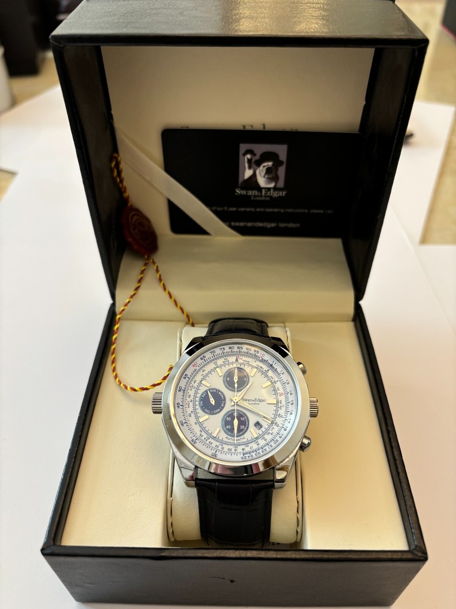 Gents Swan Edgar Watch Race Counter Limited Edition UK