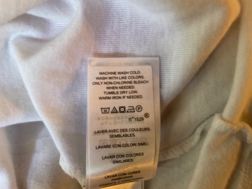Polo Ralph Lauren chemise femme taille S haut bleu blanc manches 3/4 - Photo 4/5