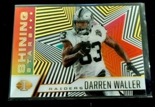 Darren Waller Illusions GOLD Shining Stars SS-3 Las Vegas Raiders Miami Dolphins