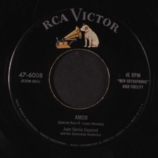 JUAN GARCIA ESQUIVEL: amor / nocturnal RCA Victor 7