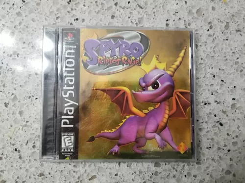 Spyro 2: Ripto's Rage (Sony PlayStation 1, 1999) Complete CIB 