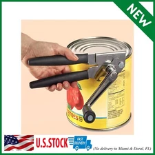 Sob Commercial Can Opener Manual Heavy Duty - Easy to Use with Comfortable Easy