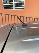 4" Short Black Aluminum Antenna Mast AM/FM for MITSUBISHI OUTLANDER SPORT 11-17