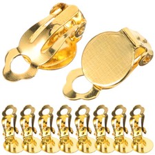 20 Stk Ohrclips Basteln Ohrring-Set Konverter für DIY Ohrringherstellung