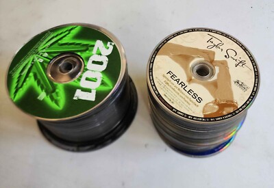Bulk CD Music Lot of 100 Different Types of Artists / Genre ALL RANDOM LOT
