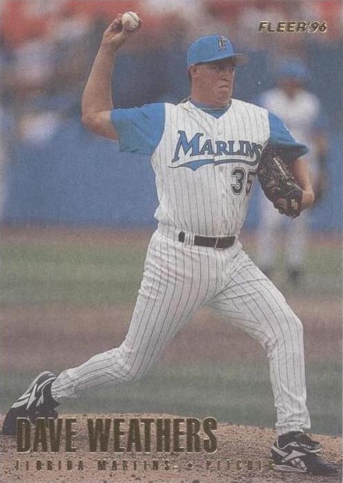 1996 Fleer Update - Dave Weathers #U134 - 1 of 1
