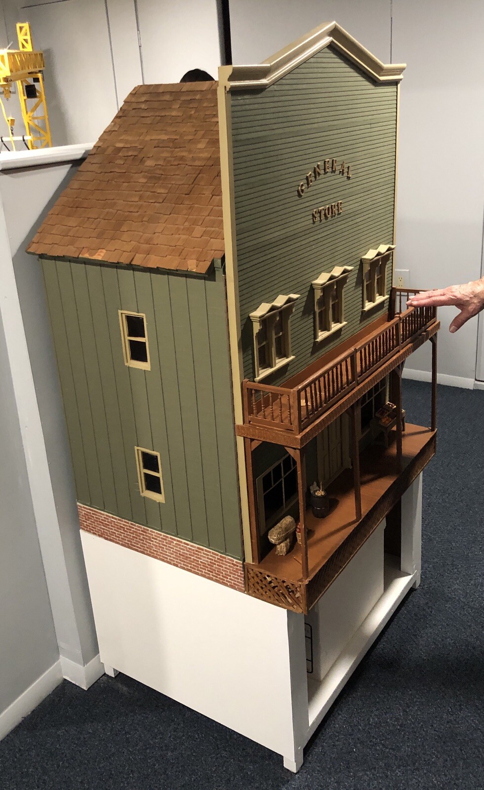 Dollhouse Victorian Fully Furnished Custombuilt Mint Condition