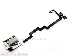 Headphone Jack & Power Volume Flex Cable for iPhone 4 CDMA - White - USA Stock