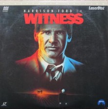 WITNESS W/S HARRISON FORD  LASERDISC