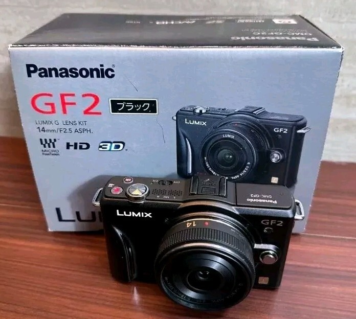 Authentic Panasonic LUMIX GF2 mirrorless interchangeable-lens 