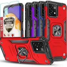 For Motorola Moto G Play 2024 Case Phone Cover Shockproof Tempered Glass Screen