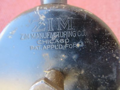 Vintage ZIM MANUFACTURING CO CHICAGO Hand Crank Valve Grinding