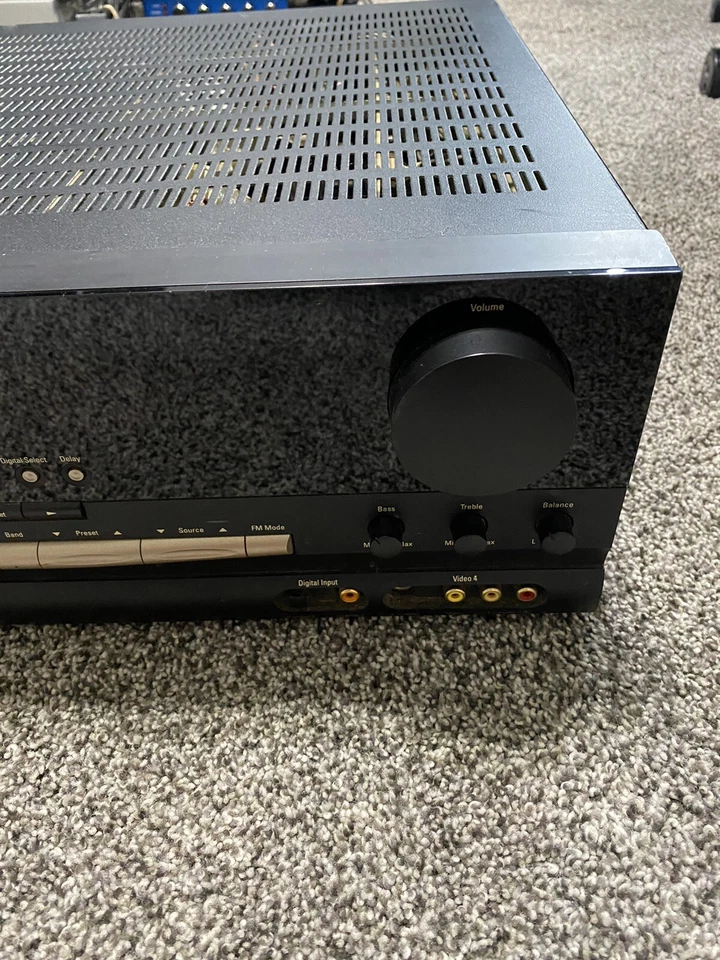 Harman Kardon AVR 120 AM/FM Stereo 5.1 Dolby Surround Audio Video Receiver Home  - Image 2 of 4