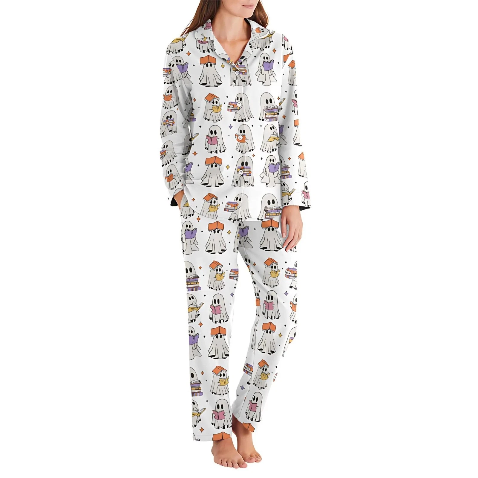 Corpse Bride Halloween Pajamas 2025 – Tim Burton Light Blue Set