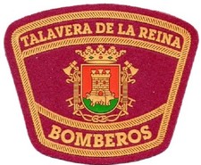 SPANIEN TALAVERA DE LA REINA FEUERWEHR patch Abzeichen fire