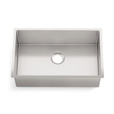 New Kohler K-5409-NA Strive 29 Single Basin Undermount 16-Gauge Stainless Steel