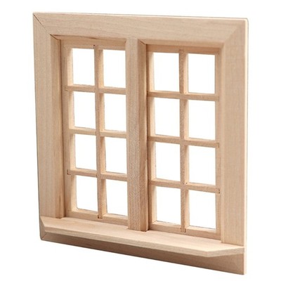 Handmade Window Miniature Panel for 1 12 Scale Dollhouses Play Toy