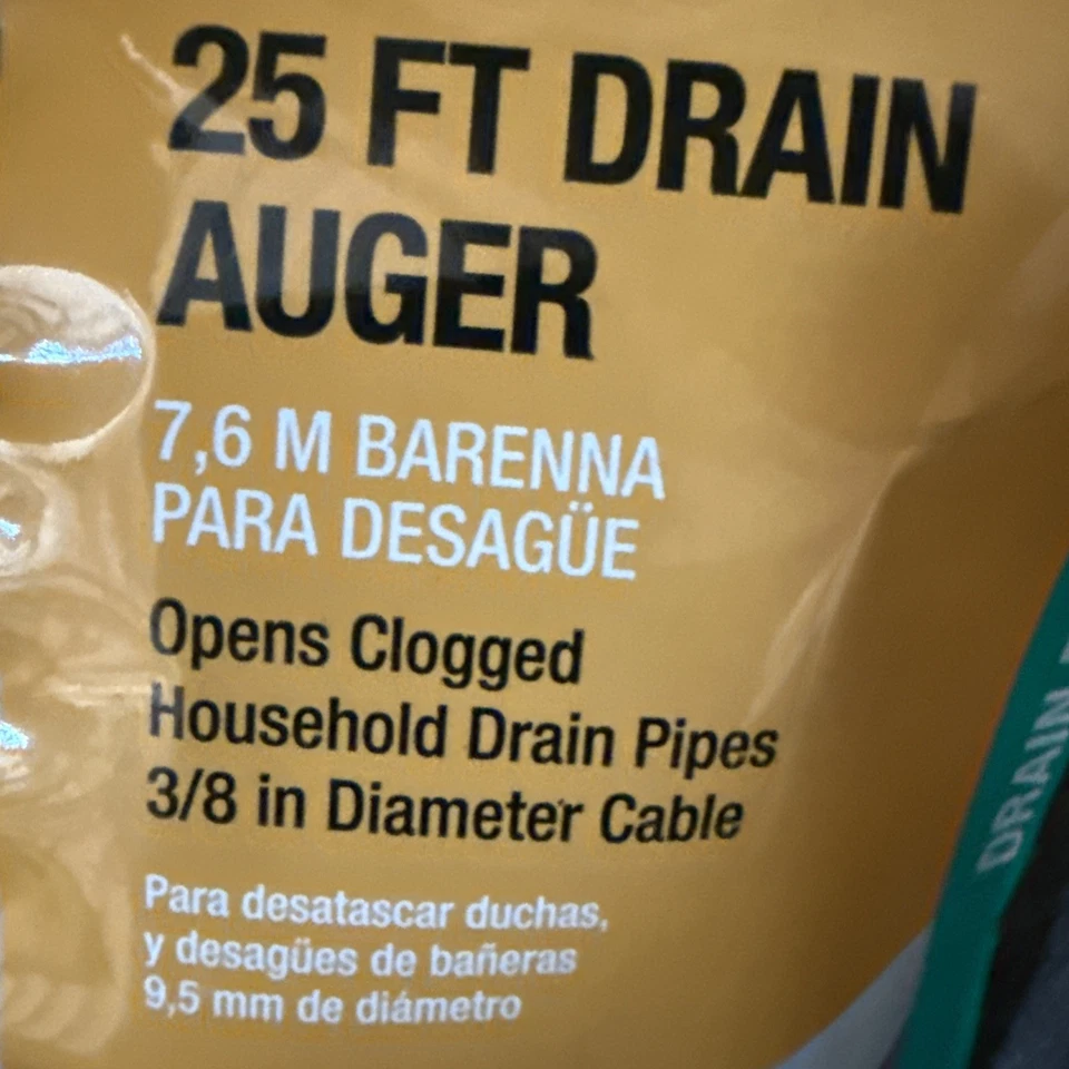 Cobra Products 20250 Drain Auger, 3/8-Inch-by-25-Foot - Image 3 of 4