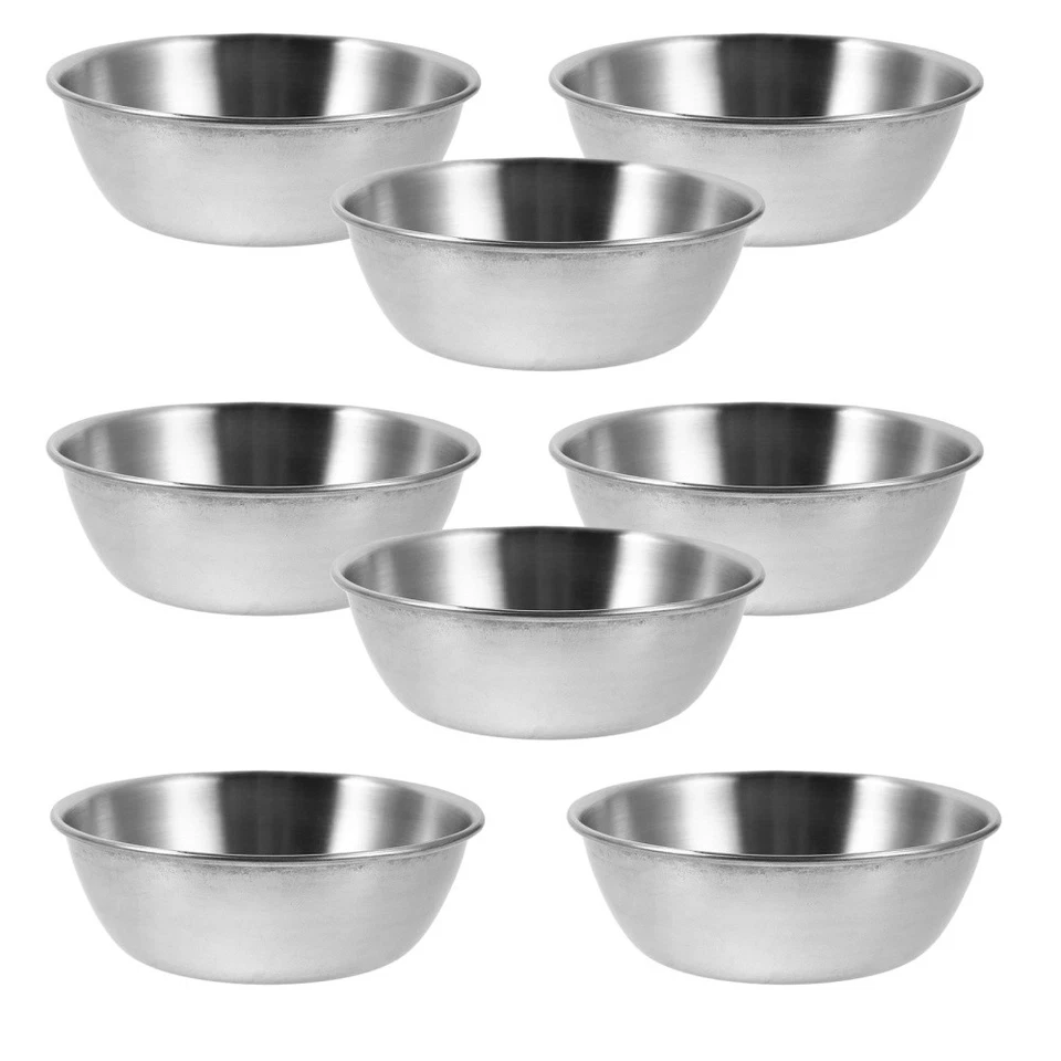  8 Pcs Ciotola Per Maschera Di Stoccaggio Facciale Missioning Bowl - Immagine 2 di 4