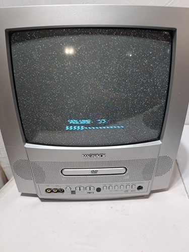 Magnavox MSD513E 13" CRT TV DVD MP3 Retro Gaming TV TESTED Working Minor Scratch - Picture 3 of 13